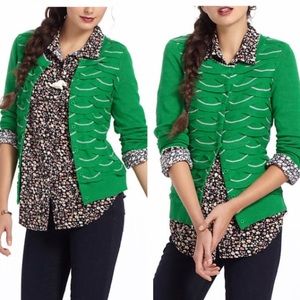 Anthropologie | Yellow Bird winter waves cardigan